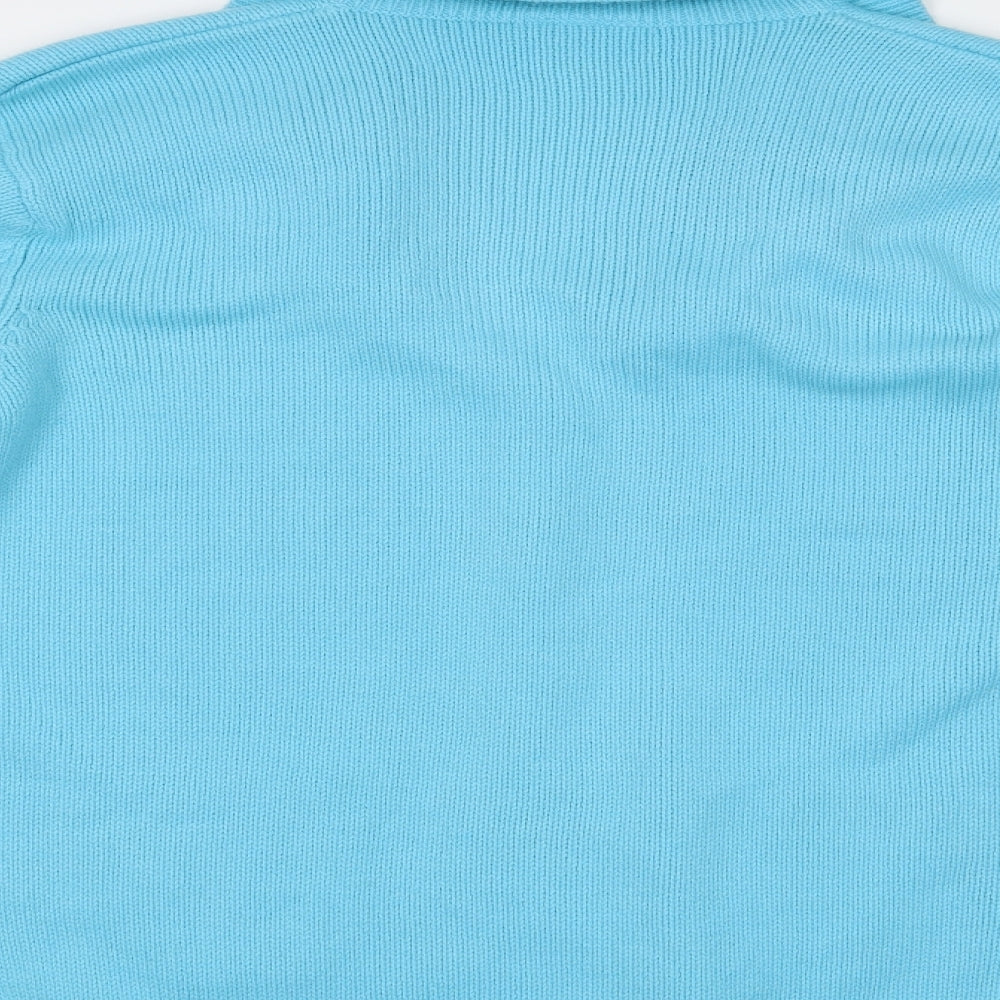 Being Casual Womens Blue   Cardigan Jumper Size 12