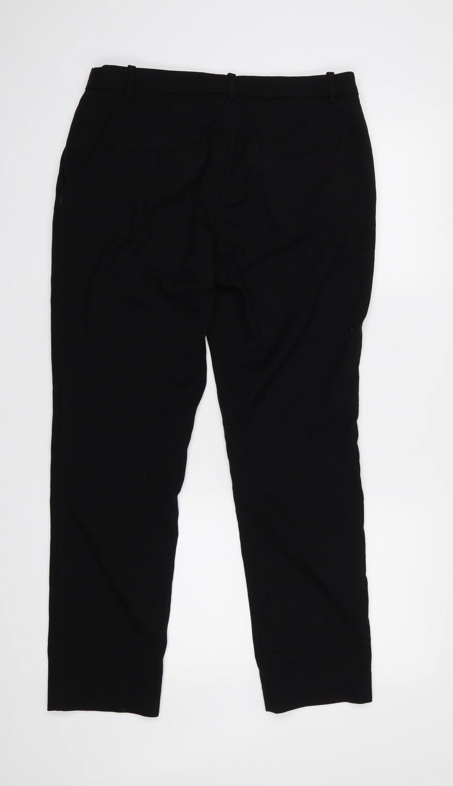 H&M Womens Black   Trousers  Size 12 L29 in