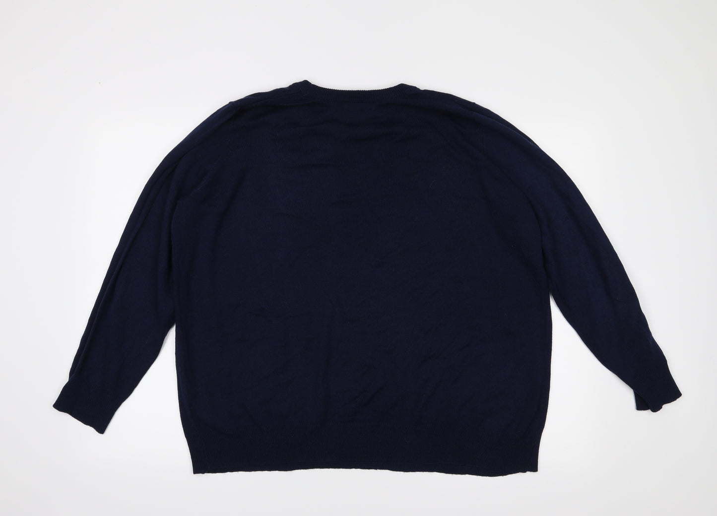 TU Womens Blue   Pullover Jumper Size 24  - Christmas
