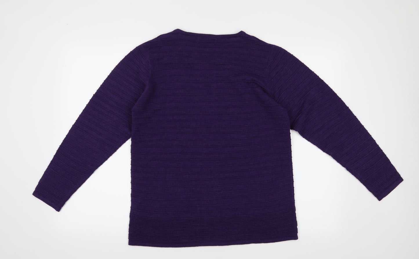 Honor Millburn Womens Purple   Full Zip Jumper Size 10