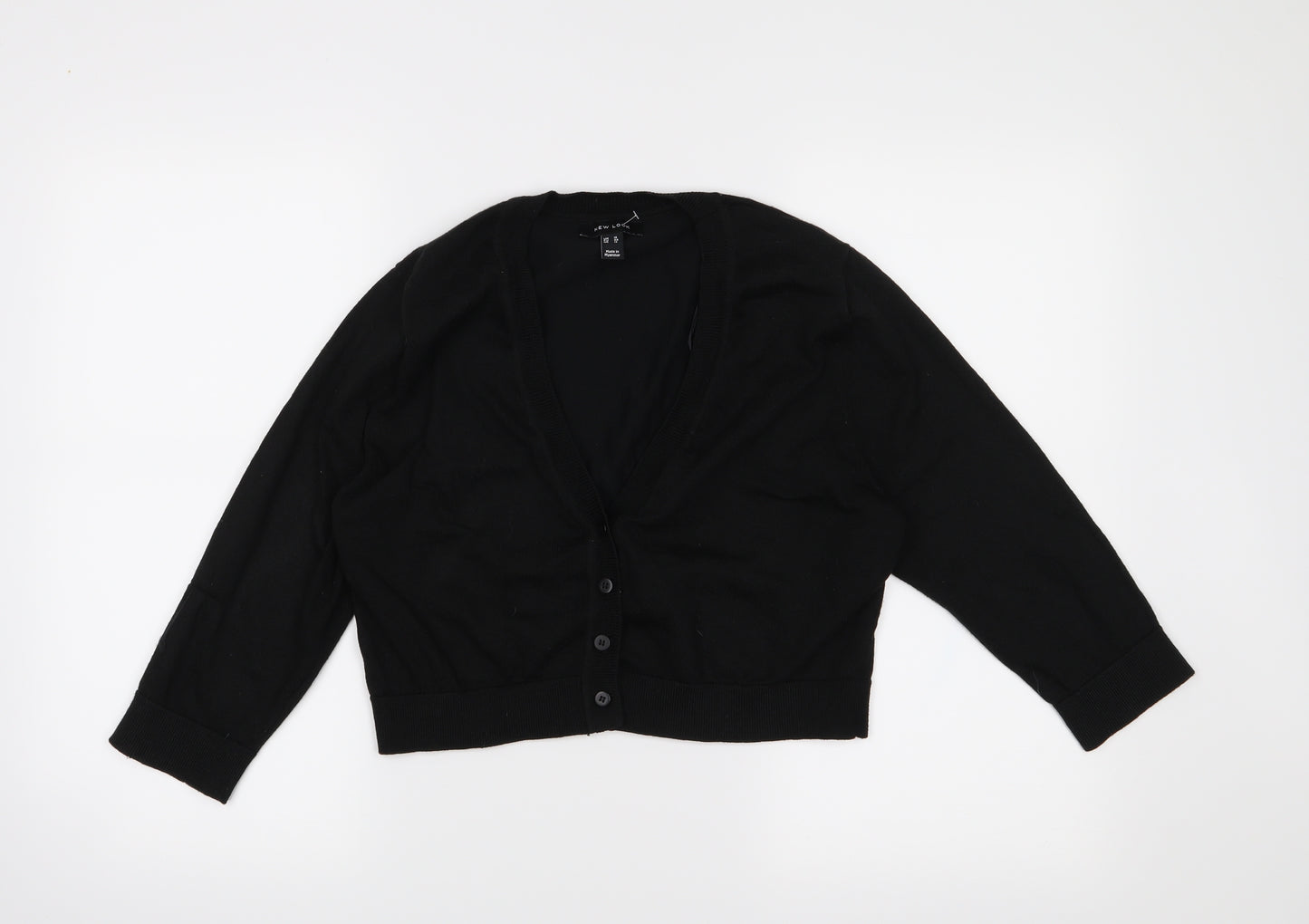 New Look Womens Black   Cardigan Jumper Size 16