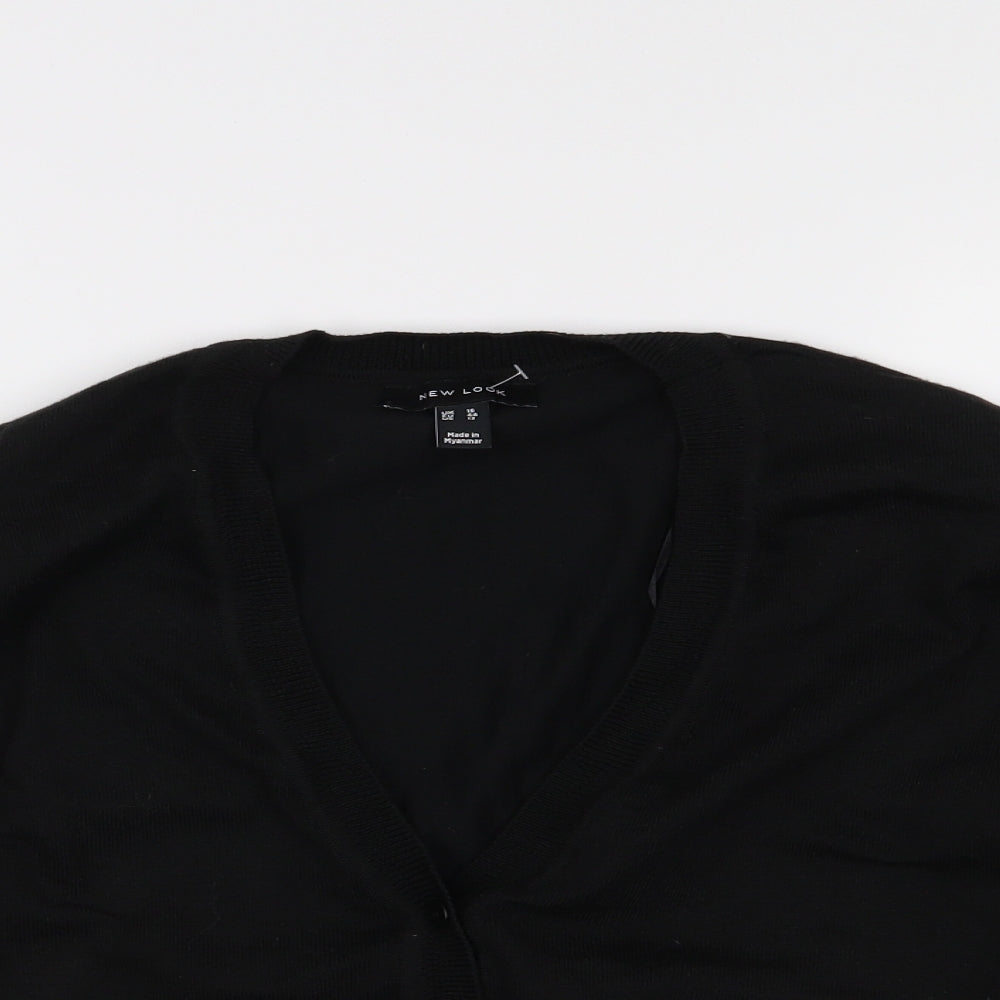 New Look Womens Black   Cardigan Jumper Size 16