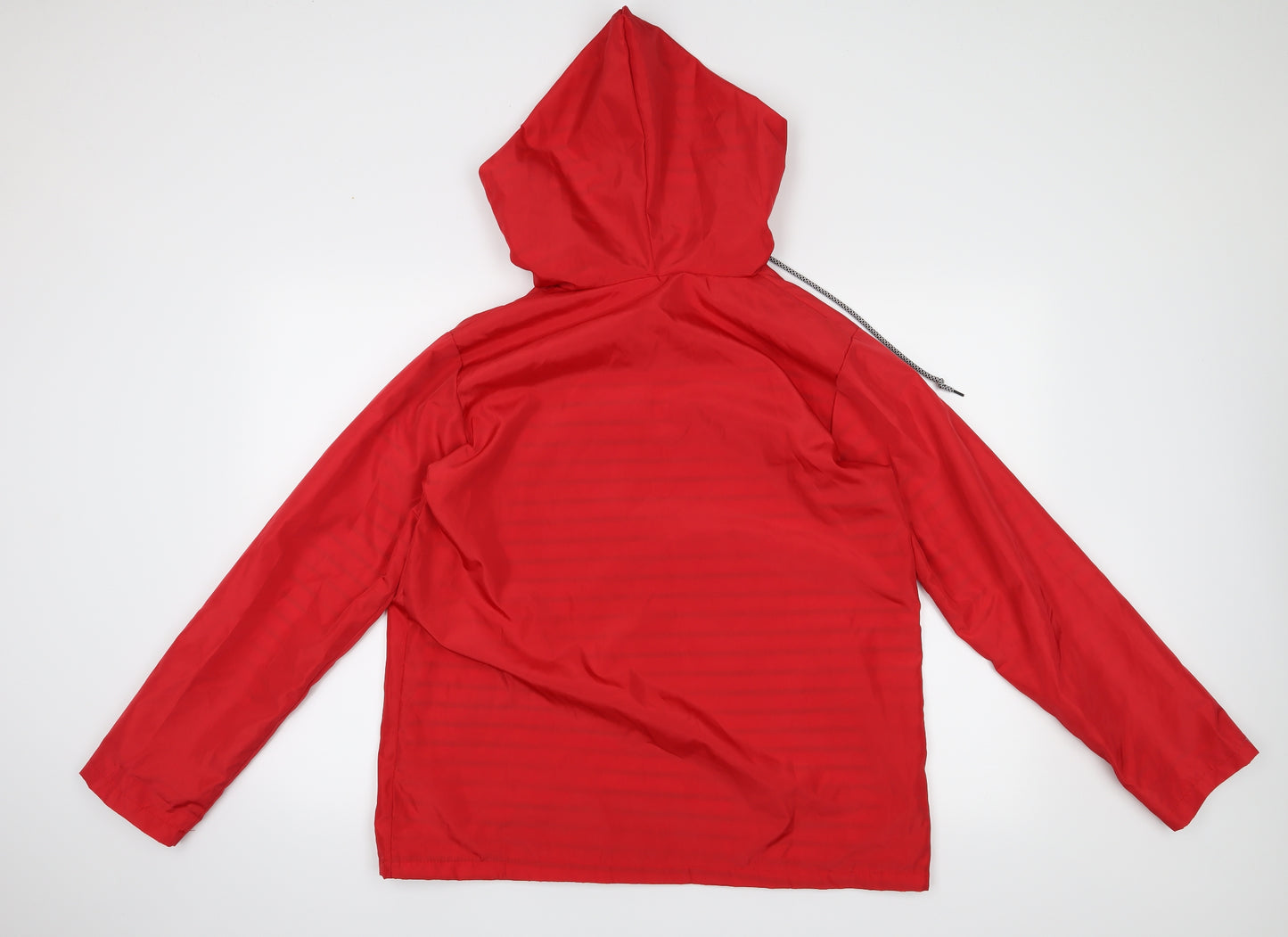 Preworn Womens Red   Rain Coat Coat Size XL