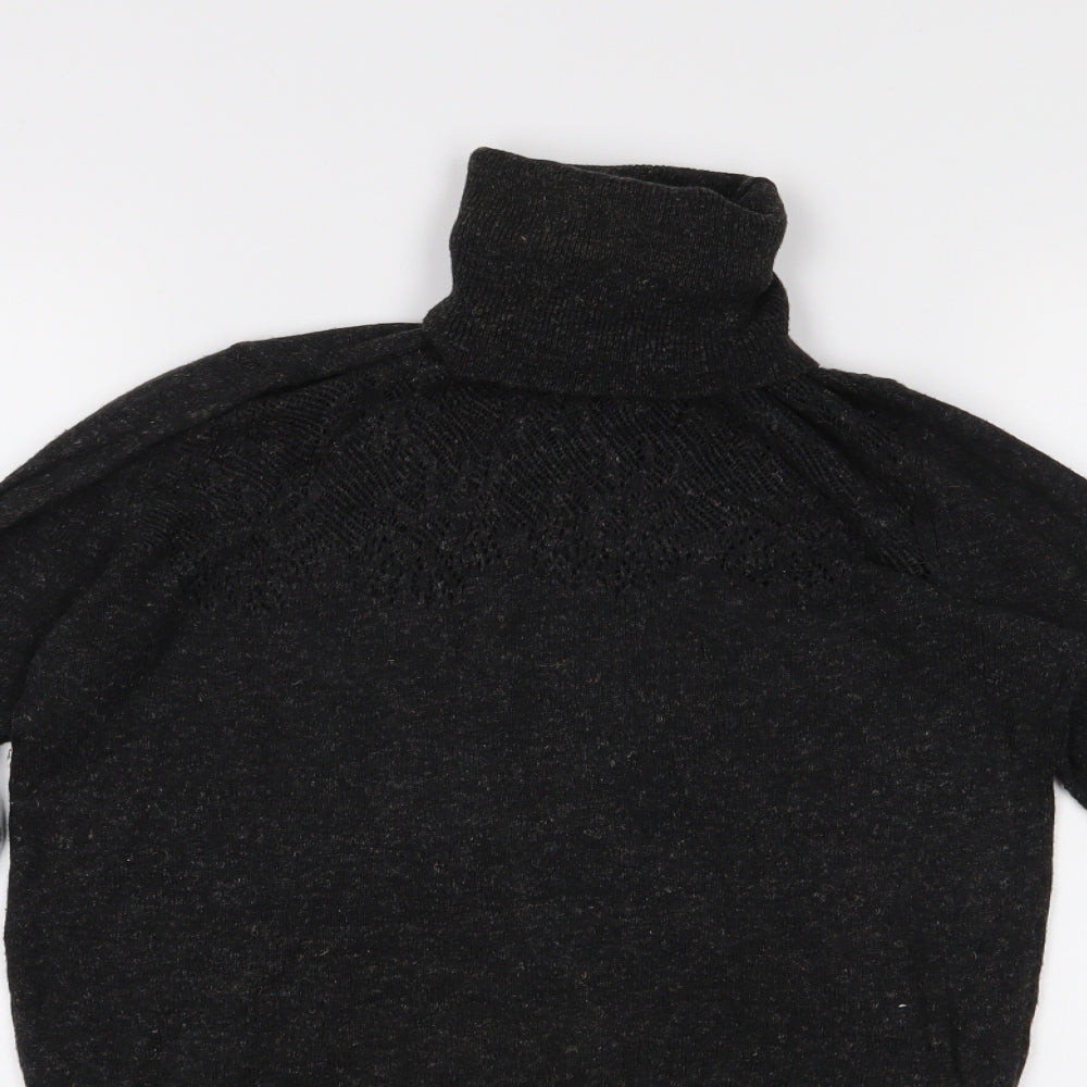 MNG Womens Black   Pullover Jumper Size S