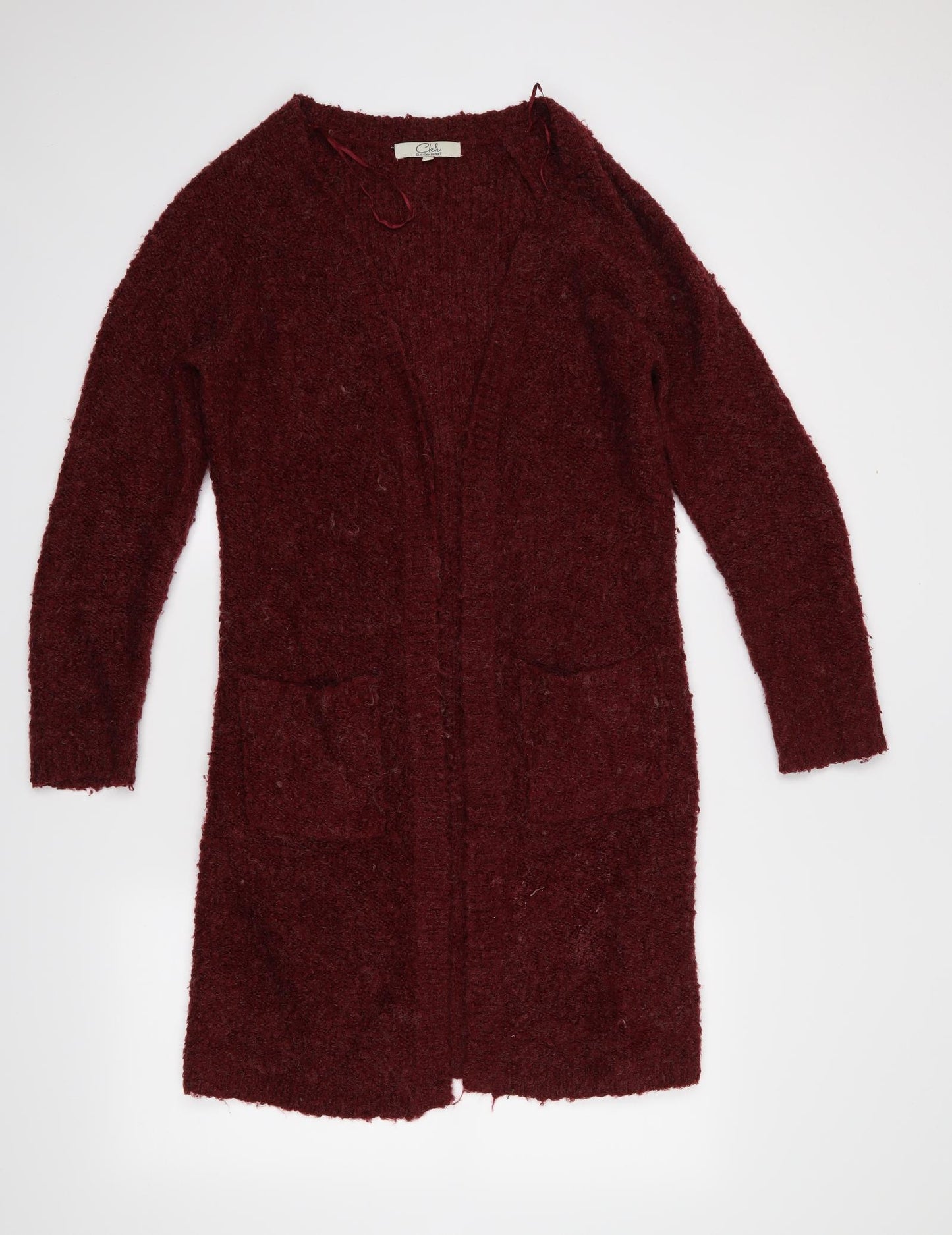 Clockhouse Womens Red   Cardigan Jumper Size M