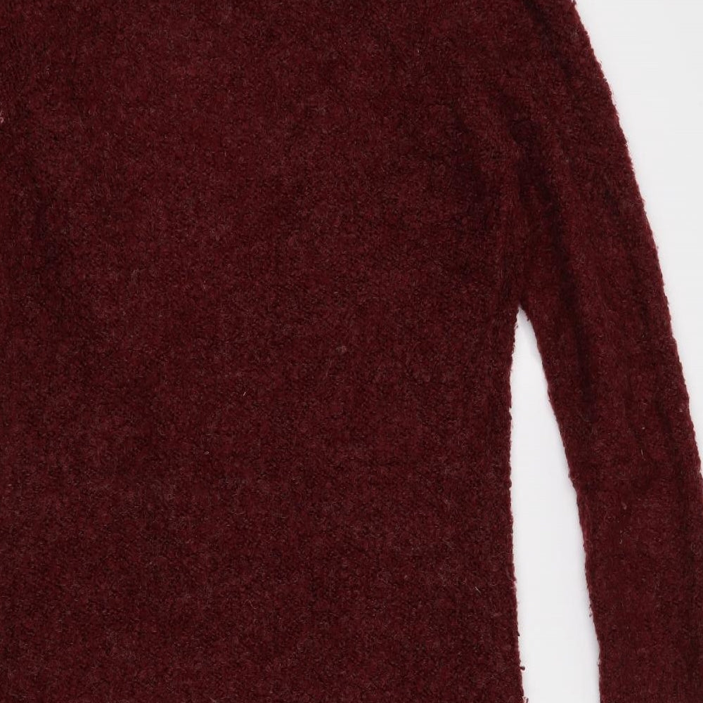 Clockhouse Womens Red   Cardigan Jumper Size M