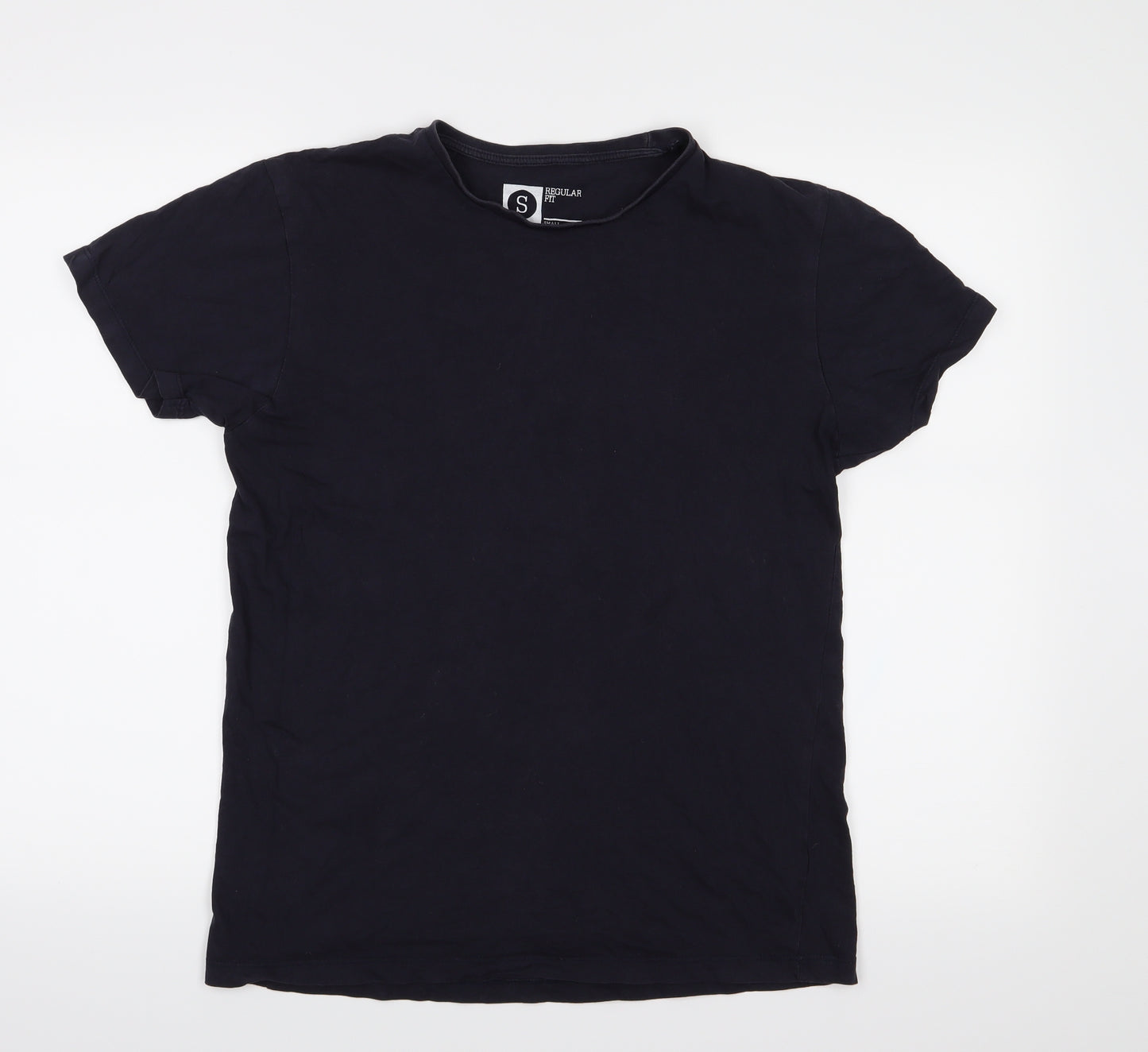 Cedar Wood State Mens Blue    T-Shirt Size S