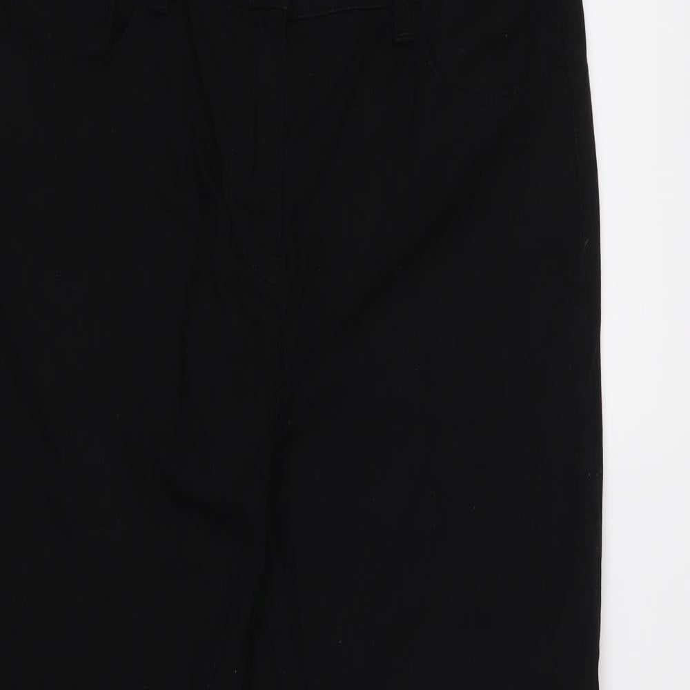 Soon Womens Black   Straight Jeans Size 12 L24 in