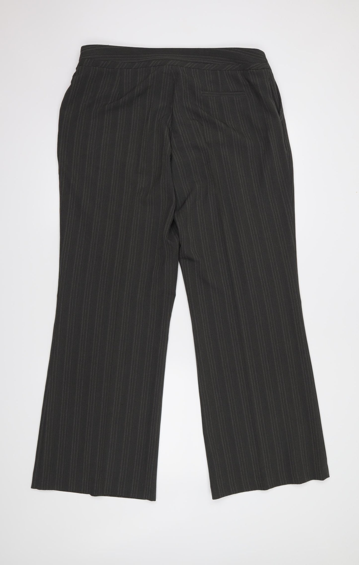 E-vie Womens Grey   Trousers  Size 16 L30 in