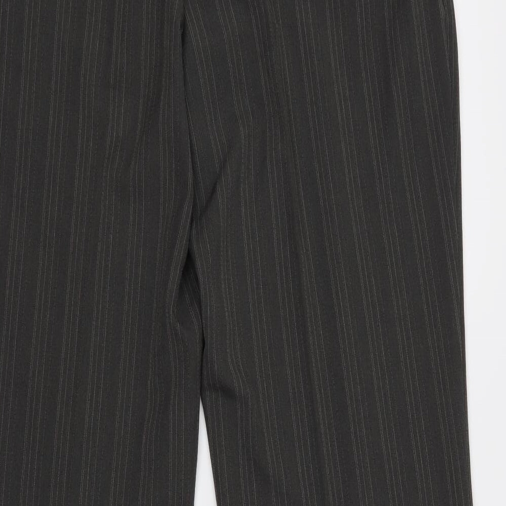 E-vie Womens Grey   Trousers  Size 16 L30 in