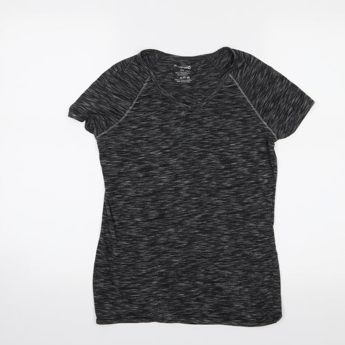 pure + simple Womens Grey   Basic T-Shirt Size S