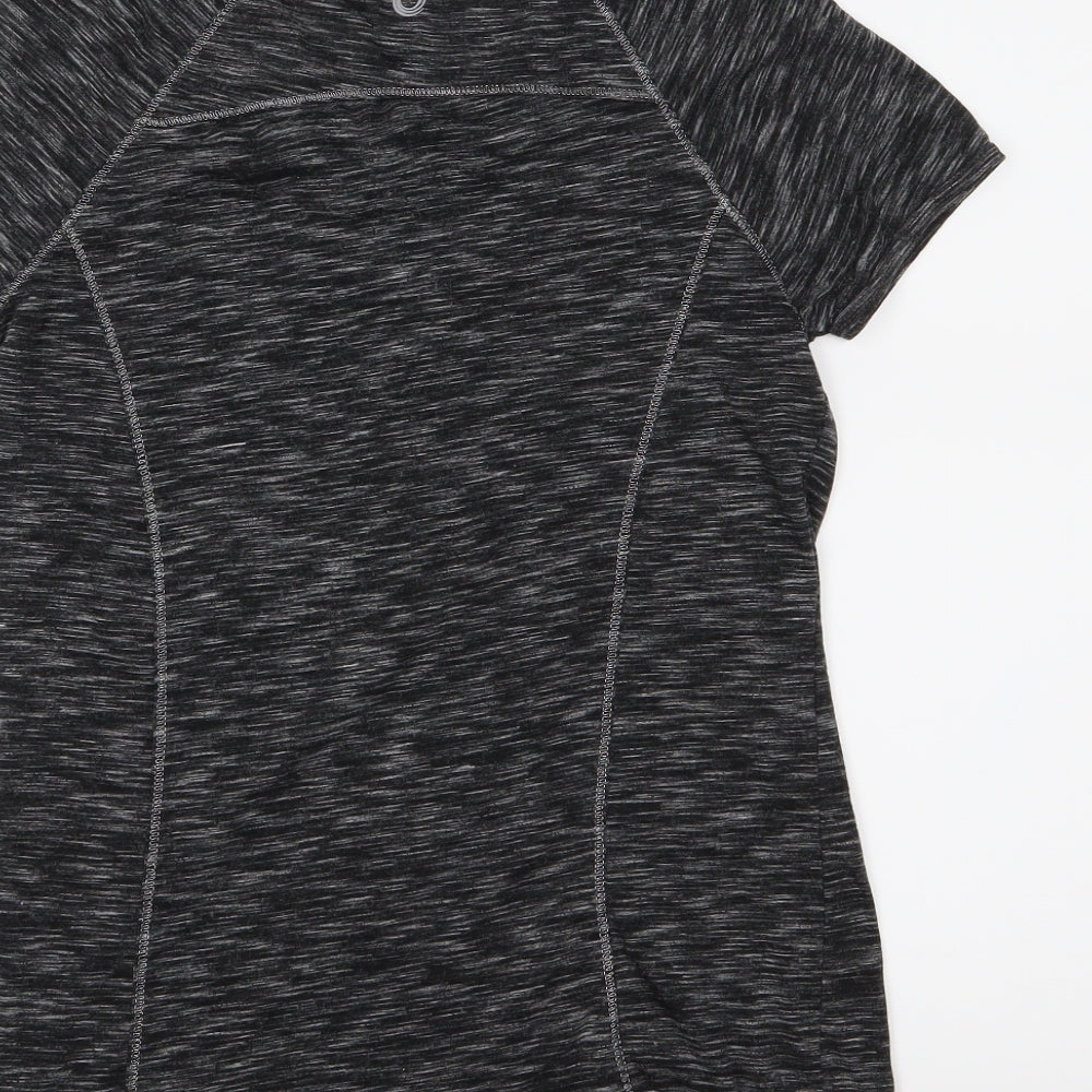 pure + simple Womens Grey   Basic T-Shirt Size S