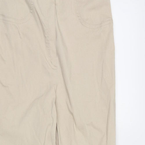 Robell Womens Beige   Jegging Jeans Size 12 L26 in