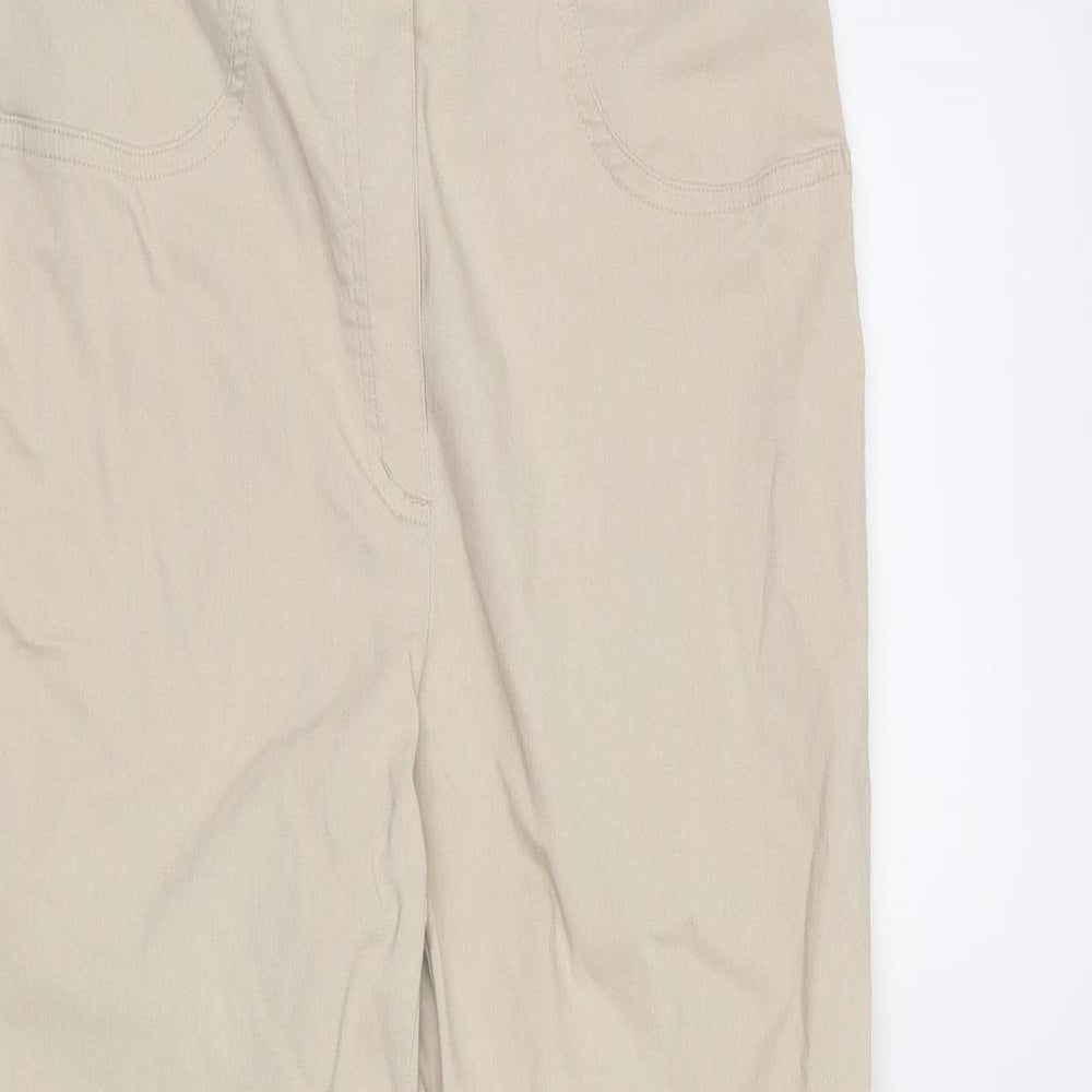Robell Womens Beige   Jegging Jeans Size 12 L26 in