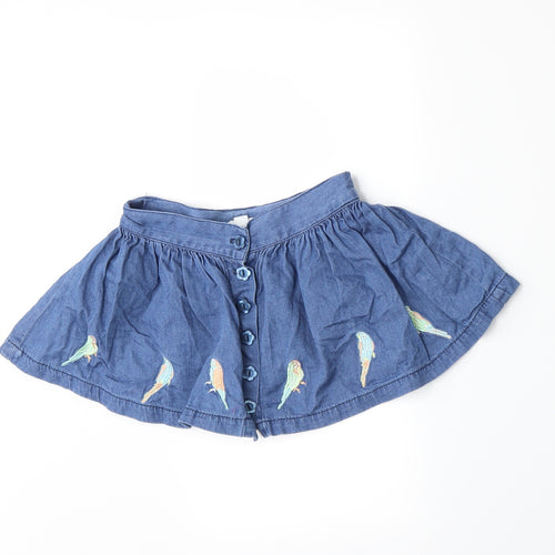 Pumpkin Patch Girls Black   A-Line Skirt Size 12-18 Months