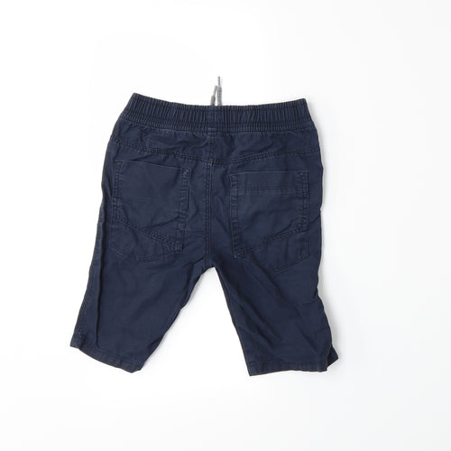 TU Boys Black   Chino Shorts Size 6 Years