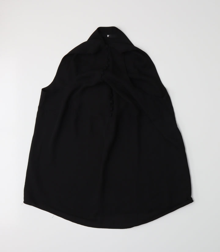 Very Womens Black   Basic Button-Up Size 18