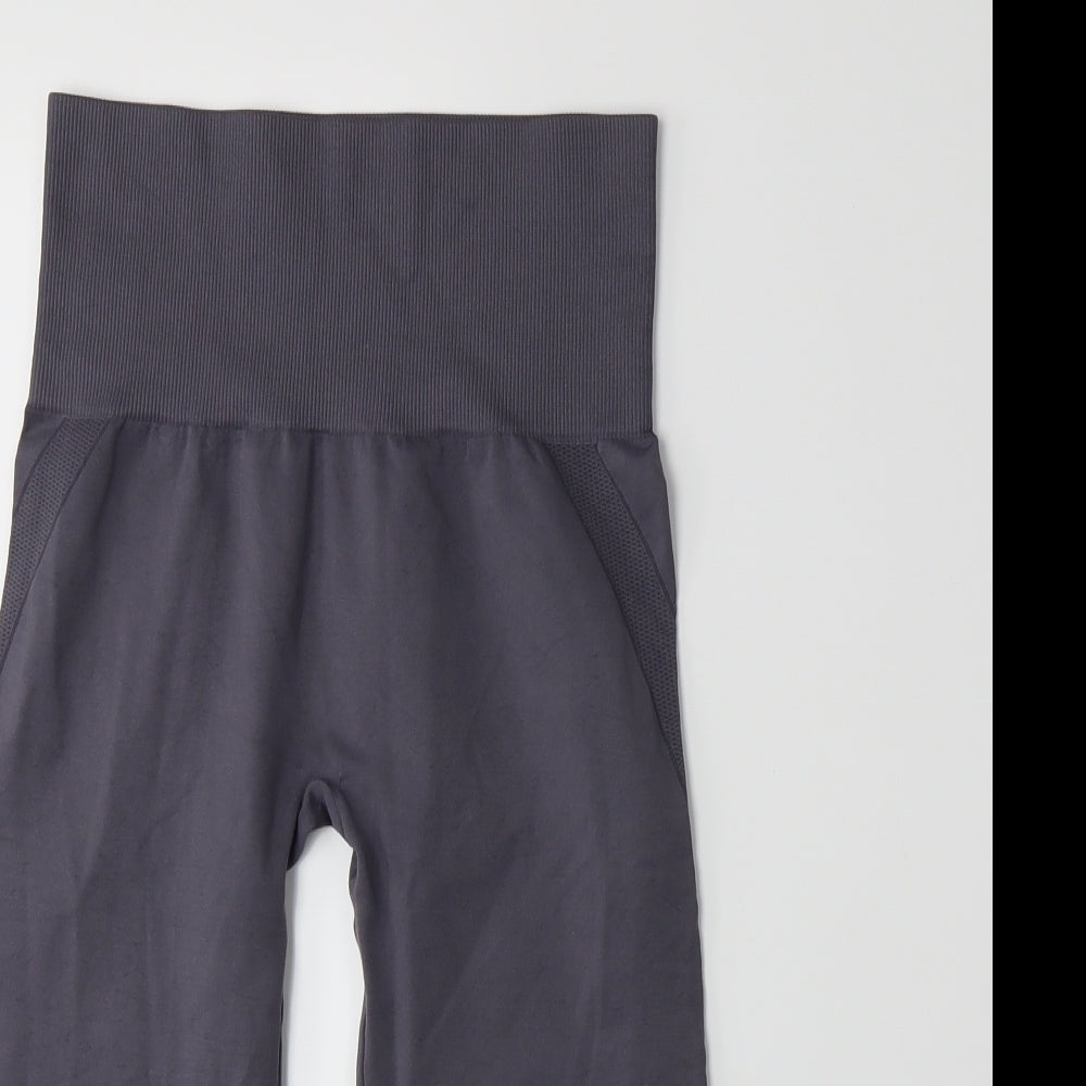 Marks and Spencer Womens Grey   Capri Leggings Size 14 L16 in
