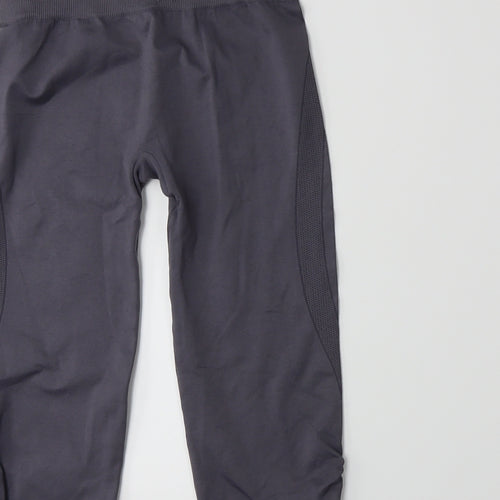 Marks and Spencer Womens Grey   Capri Leggings Size 14 L16 in