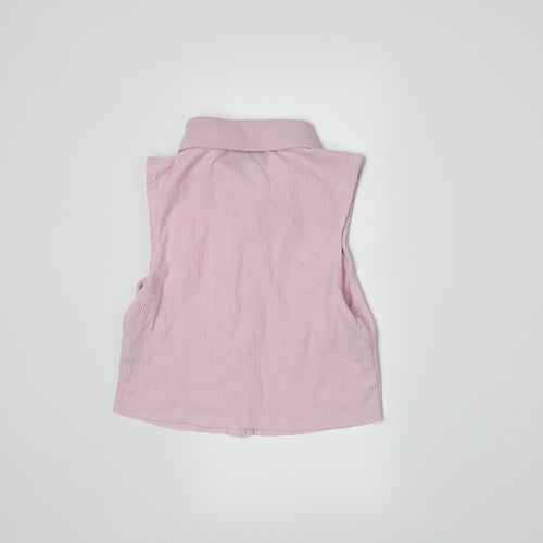Primark Womens Pink   Basic Button-Up Size 6