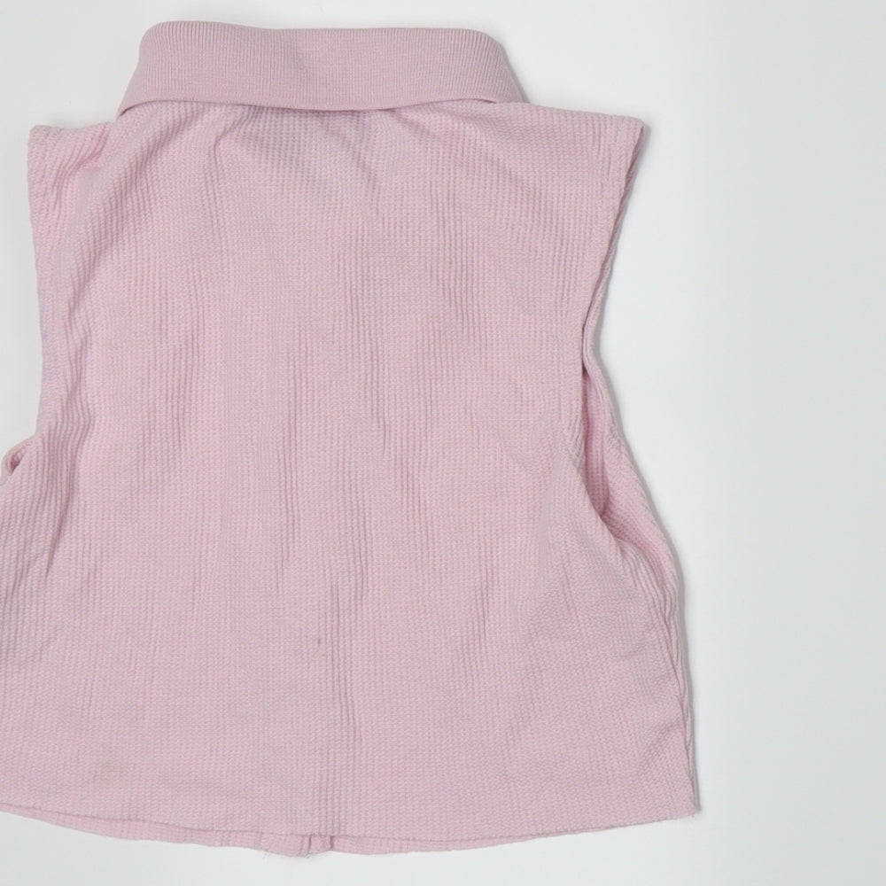 Primark Womens Pink   Basic Button-Up Size 6