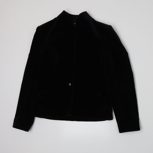 B Aetman & Co Womens Black   Jacket Blazer Size 8
