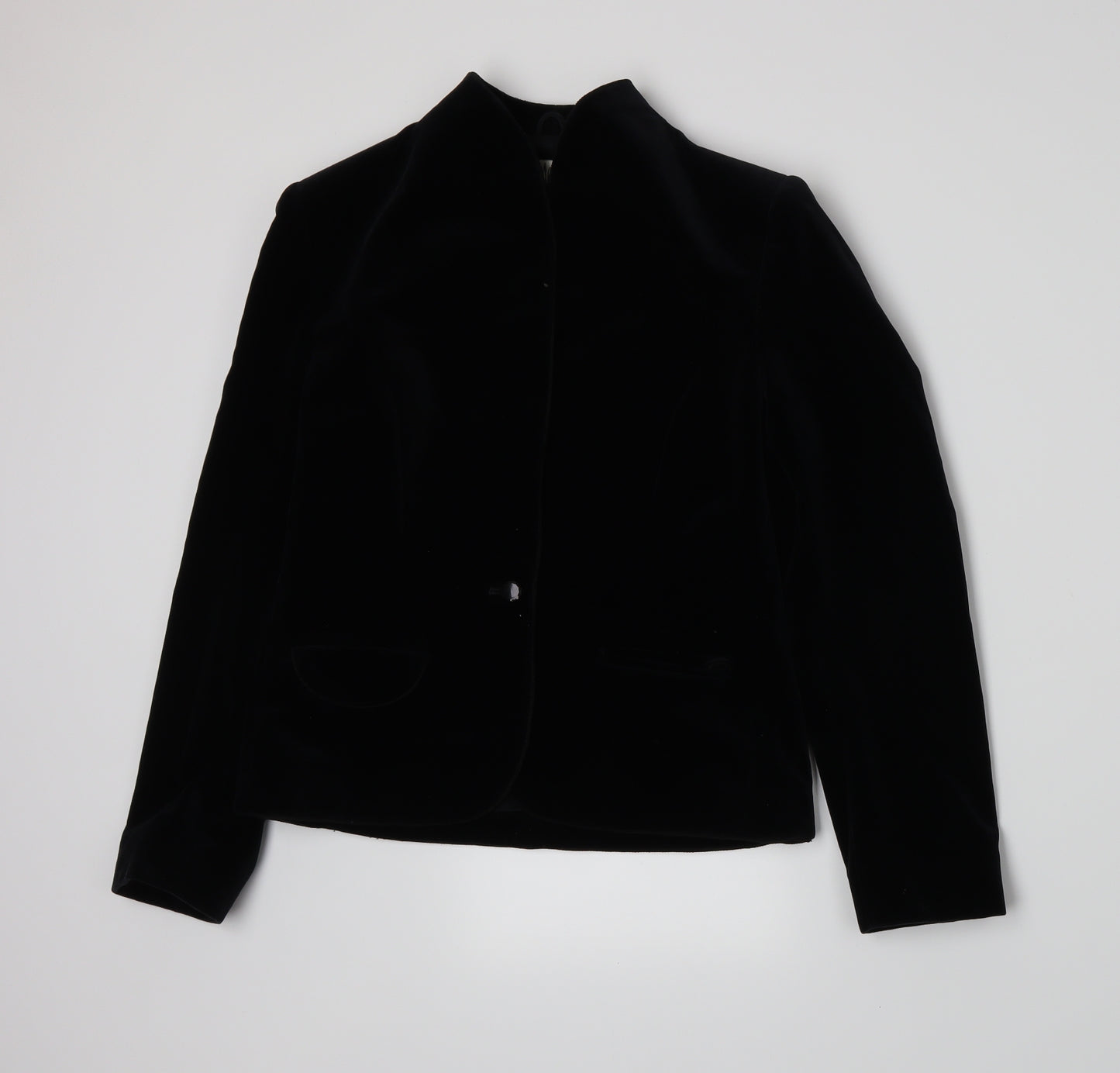B Aetman & Co Womens Black   Jacket Blazer Size 8