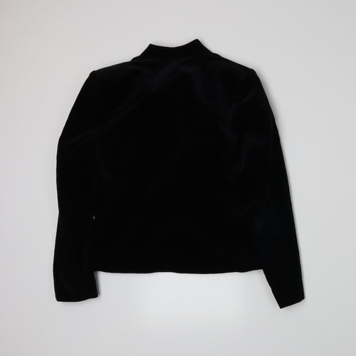 B Aetman & Co Womens Black   Jacket Blazer Size 8