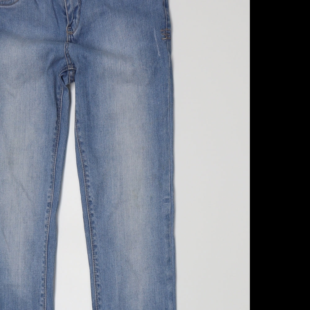 YESYES Womens Blue  Denim Bootcut Jeans Size 12 L30 in