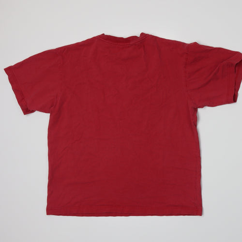 Grafika Mens Red  Jersey  T-Shirt Size L