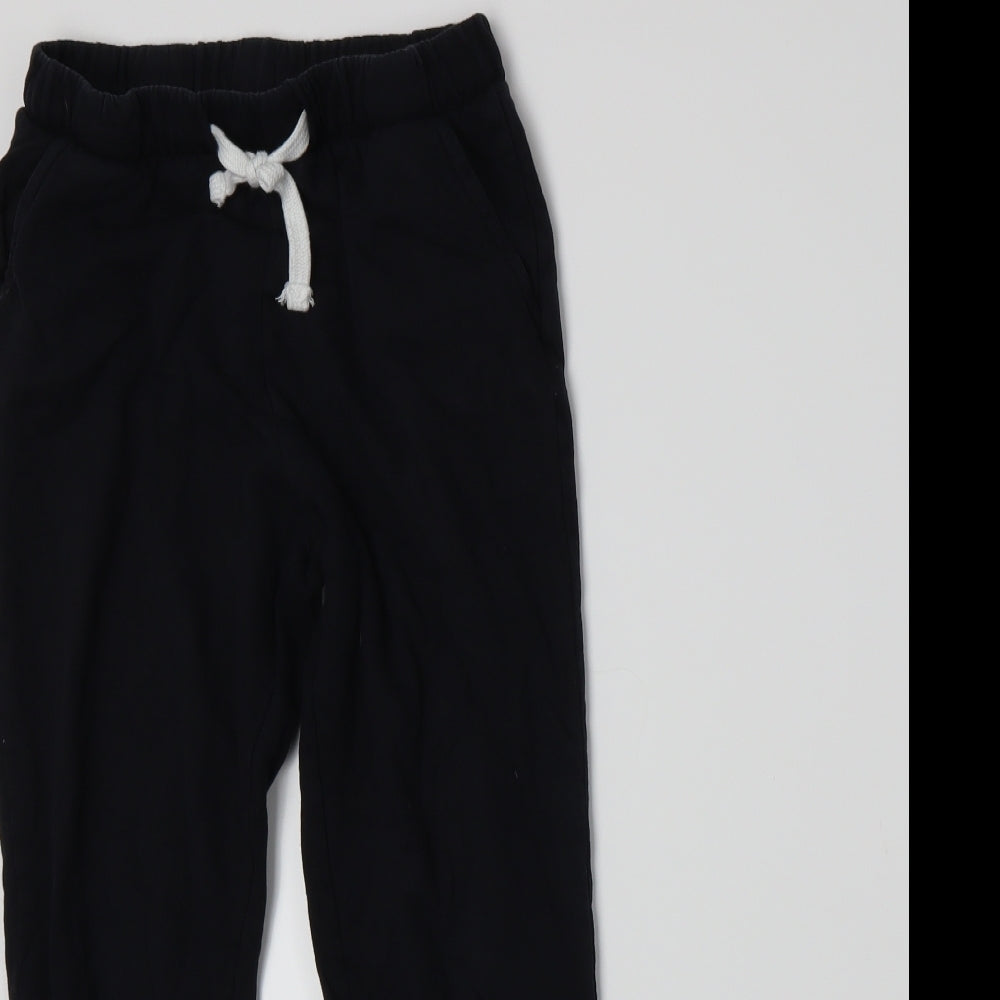 Red Wagon Boys Black  Jersey Sweatpants Trousers Size 9 Years