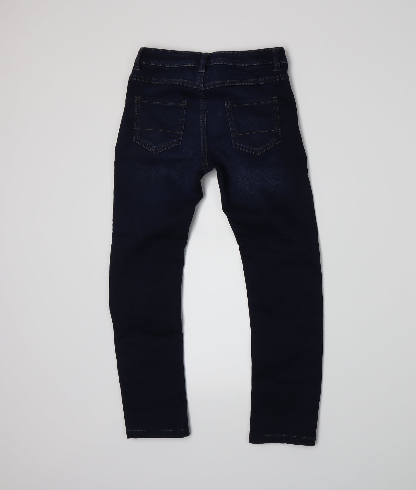 George Boys Blue  Damask Skinny Jeans Size 7-8 Years