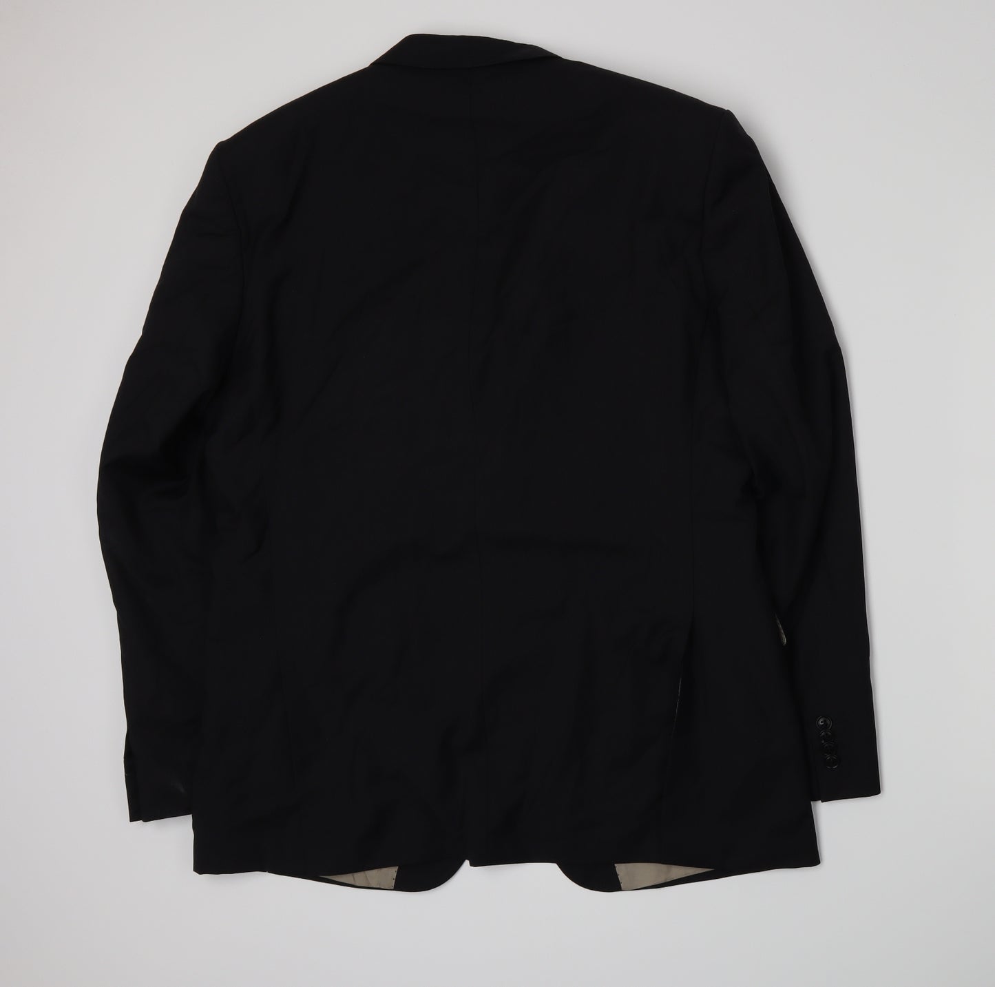 ROY ROBSON Mens Black   Jacket Suit Jacket Size L
