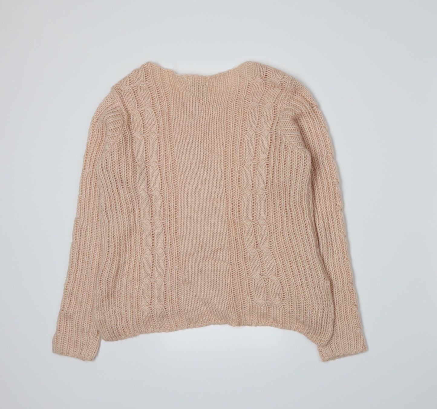 FOREVER 21 Womens Pink  Knit Pullover Jumper Size S