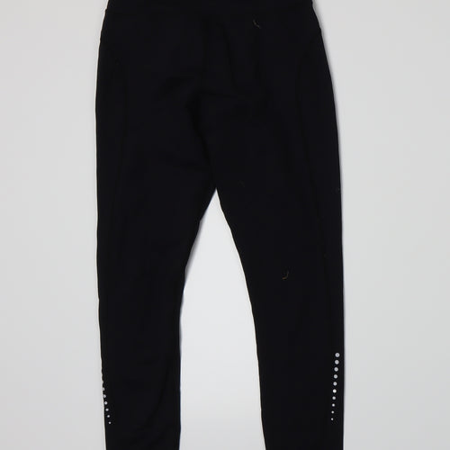 Preworn Womens Black   Capri Leggings Size XS L23 in