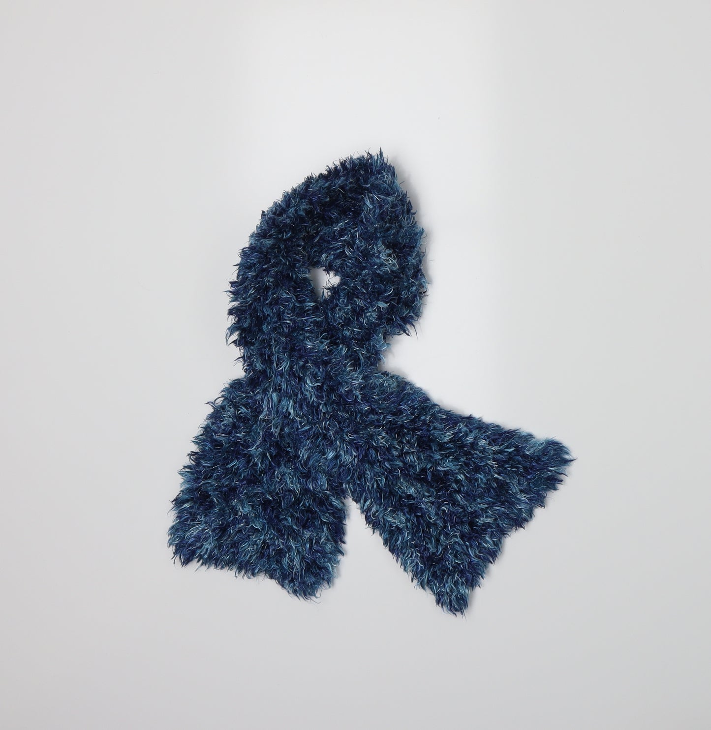 Preworn Womens Blue    Scarf