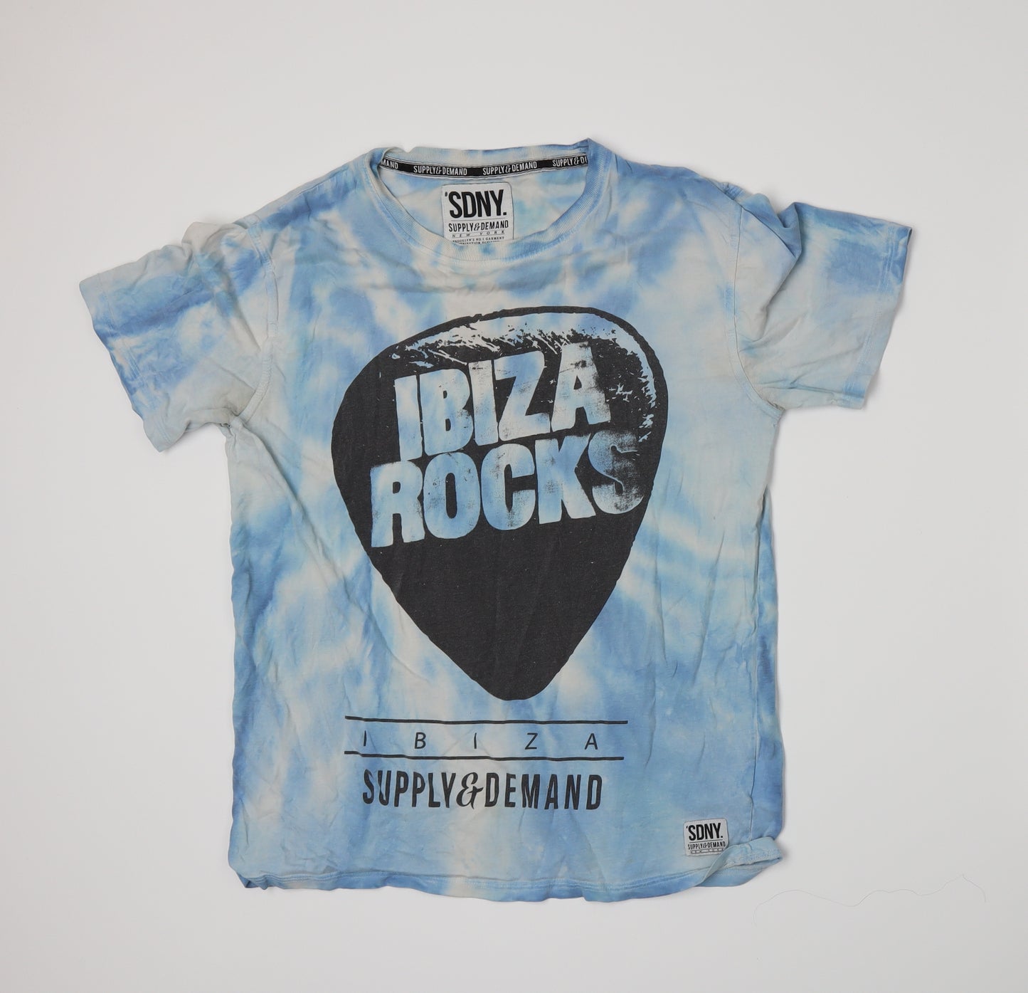 Supply & Demand Co. Mens Blue    T-Shirt Size M
