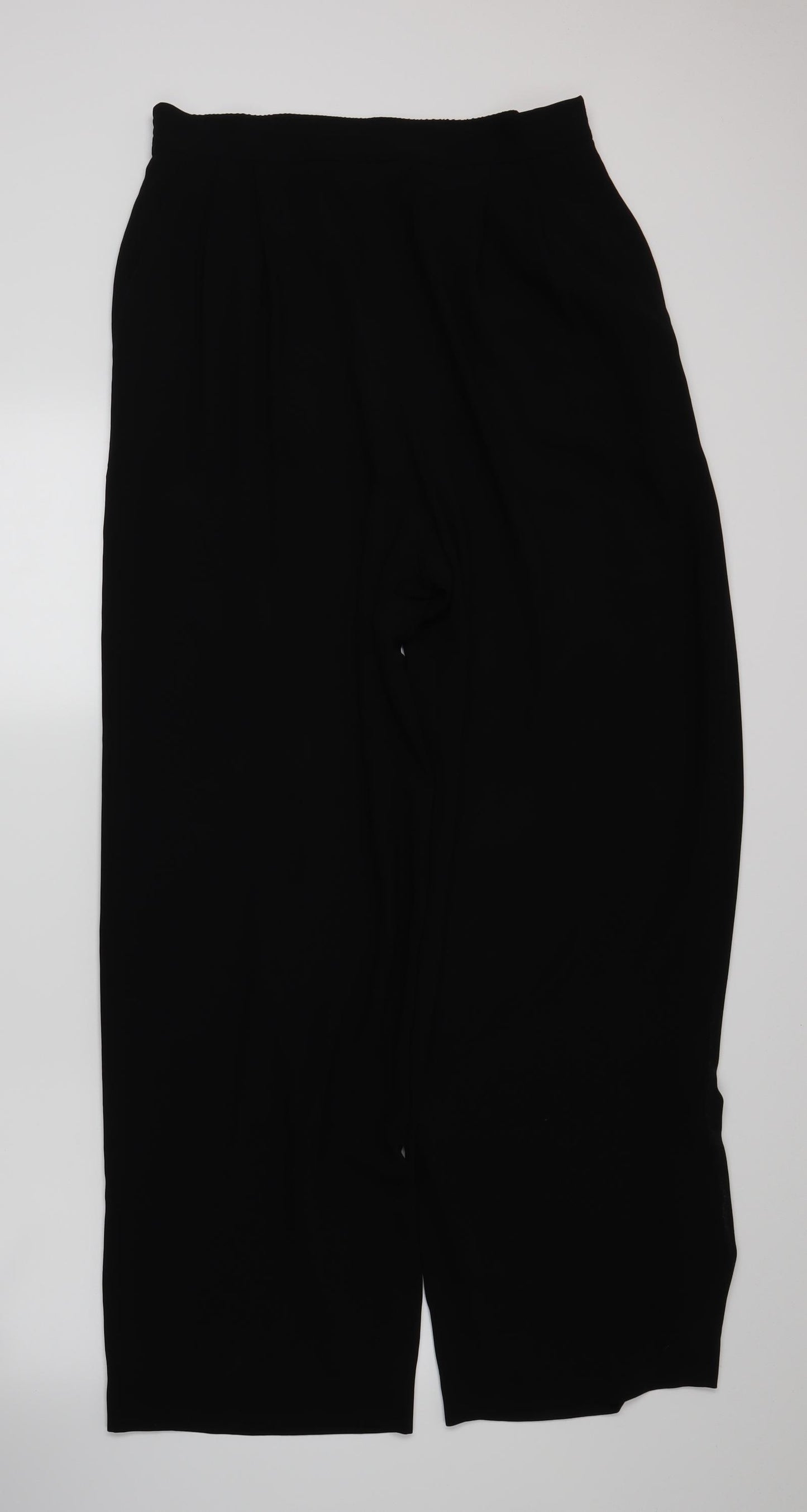 Jaeger Womens Black   Trousers  Size 14 L28 in