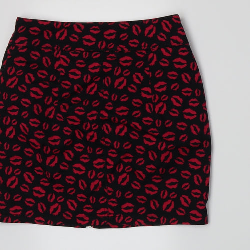 Divided by H&M Womens Black  Denim A-Line Skirt Size 10
