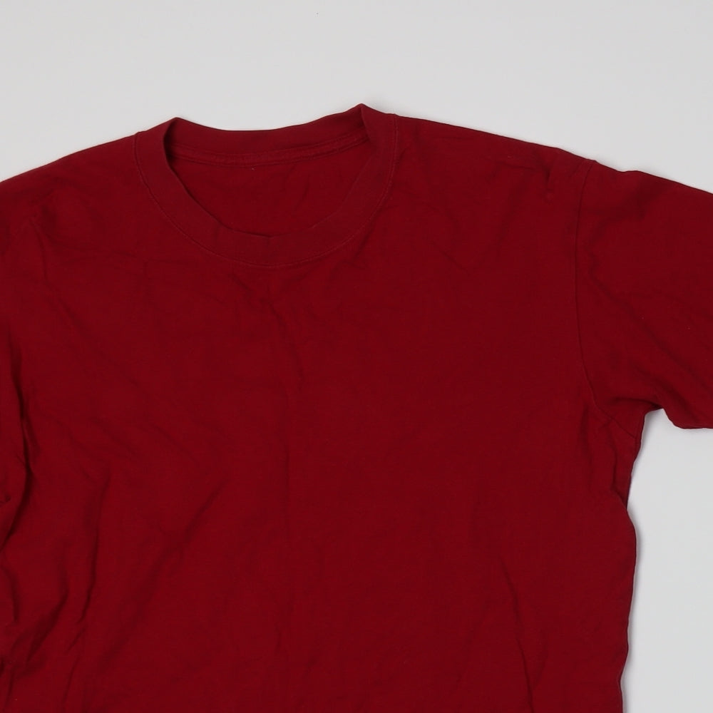 Uniqlo Mens Red    T-Shirt Size S