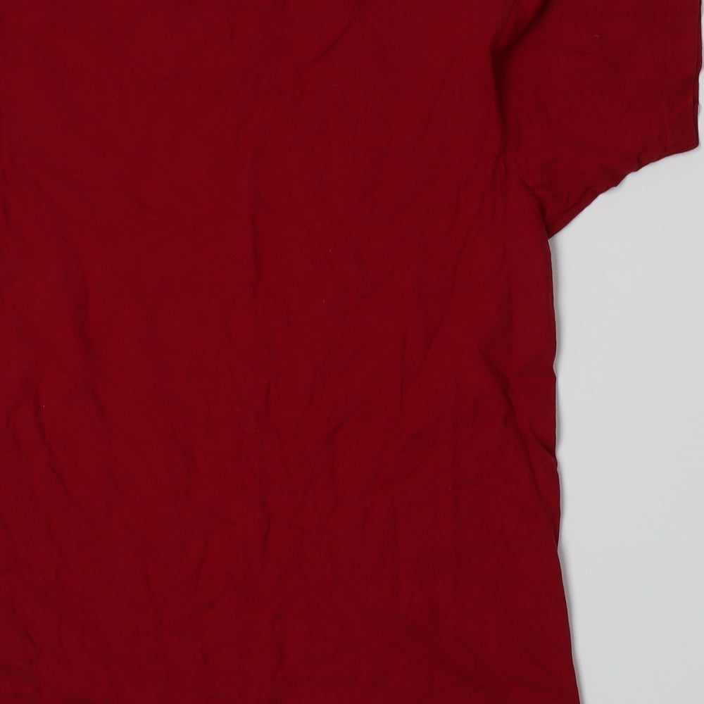Uniqlo Mens Red    T-Shirt Size S