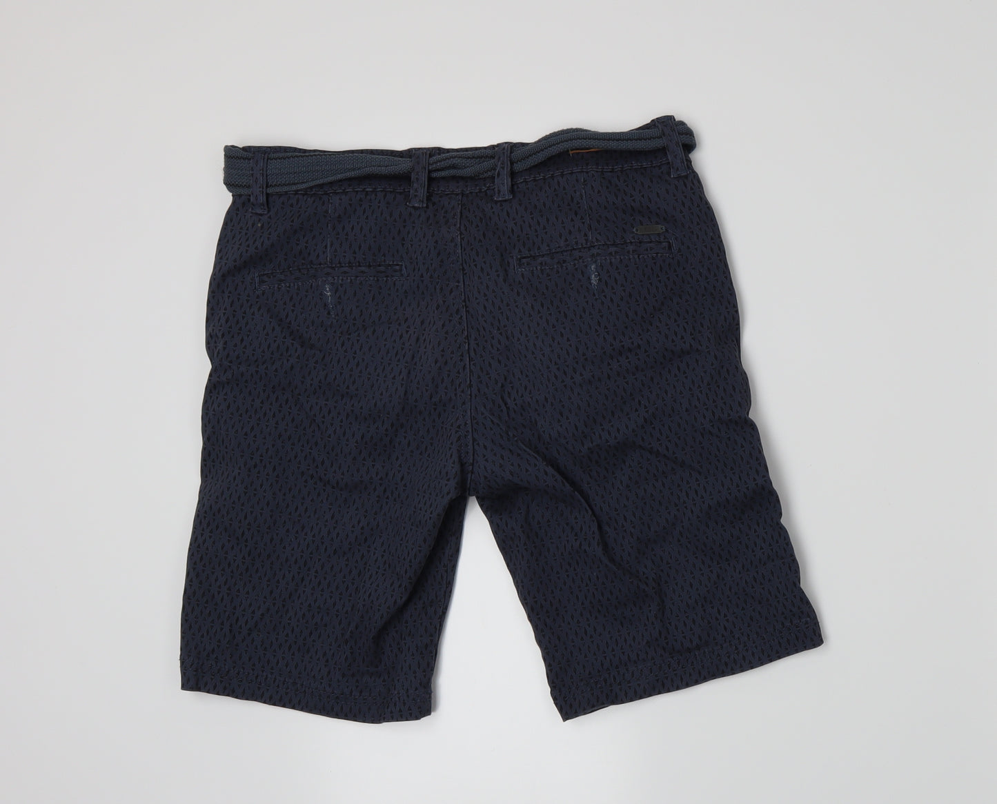Blueberry Mens Blue   Chino Shorts Size 30