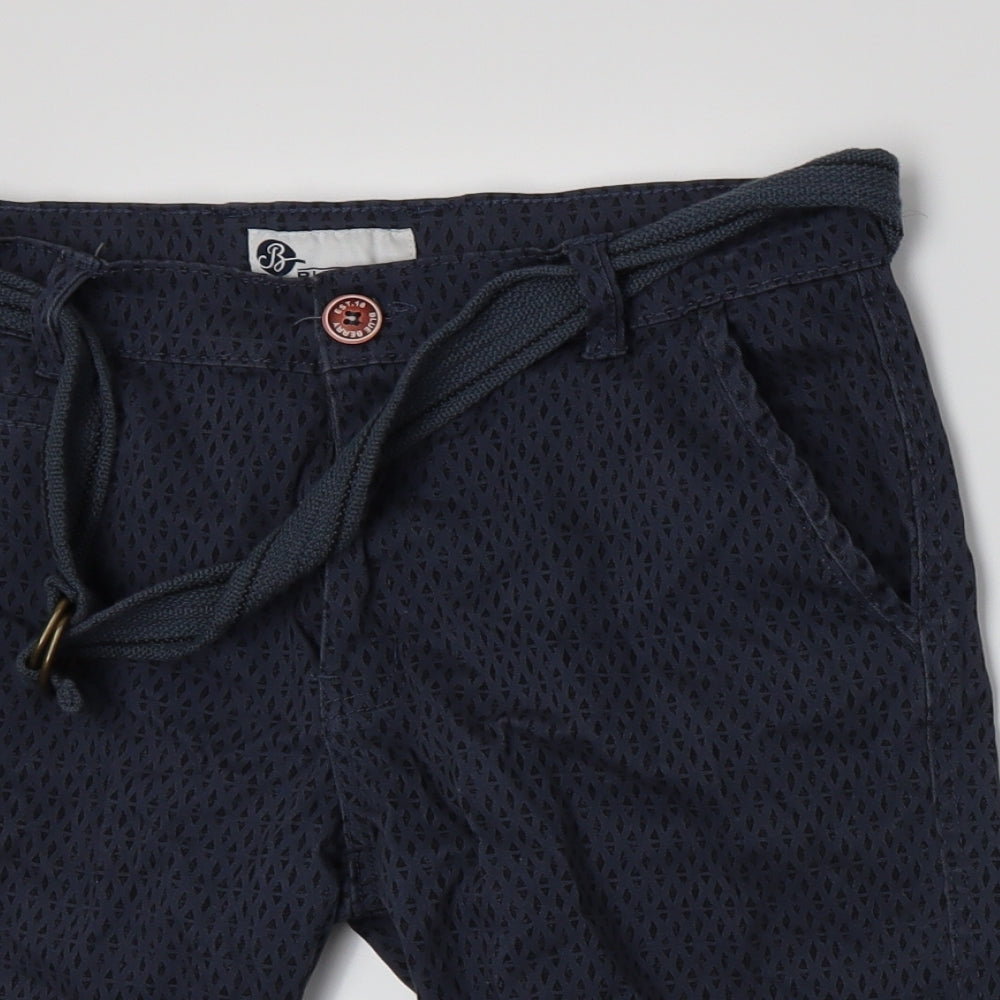 Blueberry Mens Blue   Chino Shorts Size 30