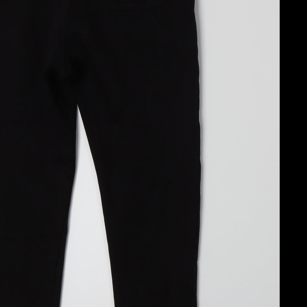 H&M Mens Black  Jersey Sweatpants Trousers Size S L24 in