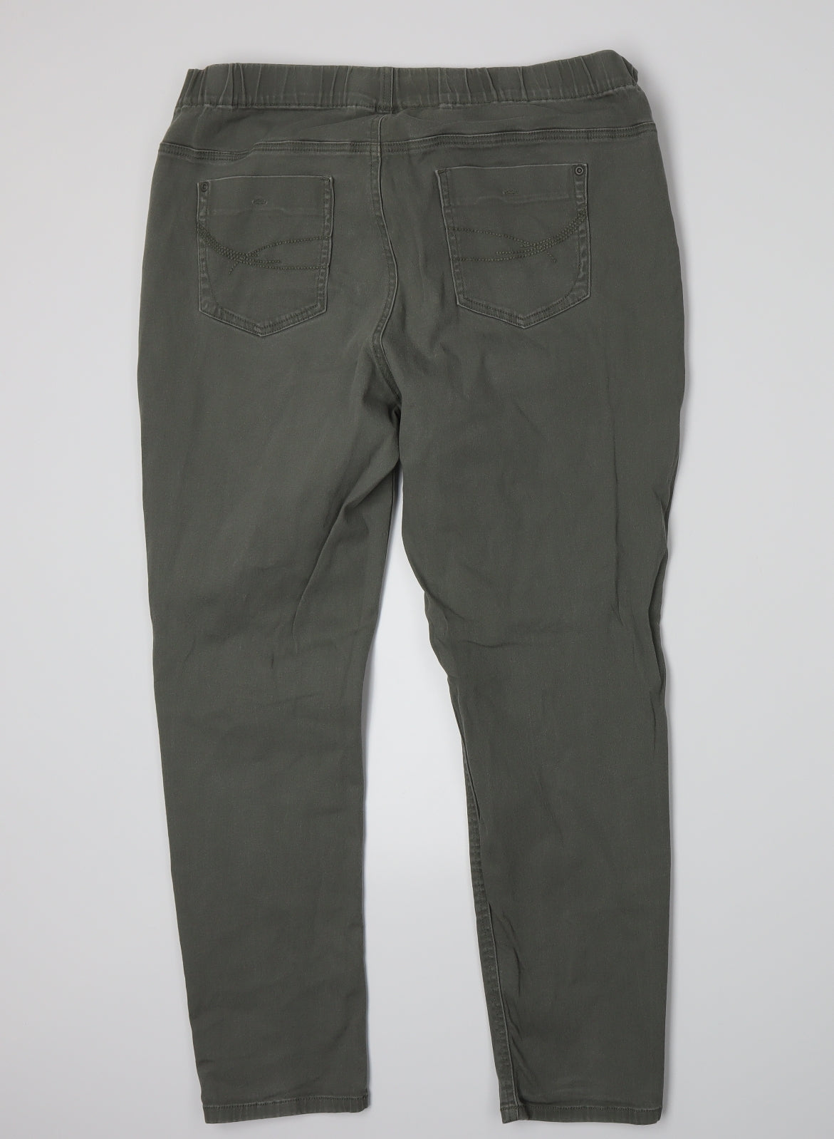BHS Womens Green  Denim Jegging Jeans Size 20 L27 in