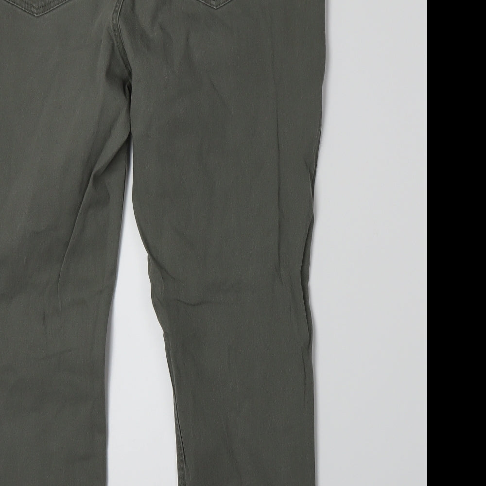 BHS Womens Green  Denim Jegging Jeans Size 20 L27 in