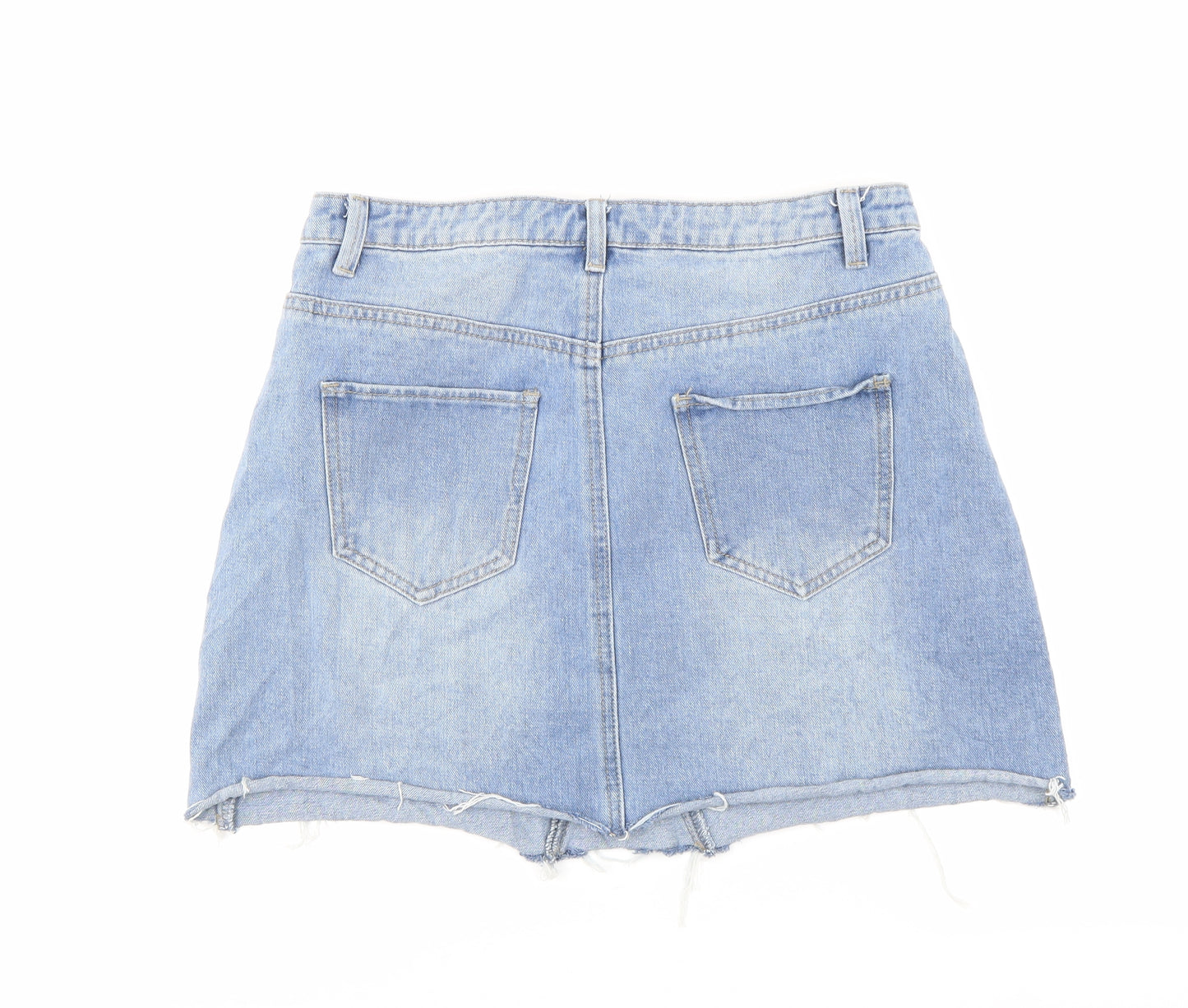 Denim Co Womens Blue  Denim Mini Skirt Size 12