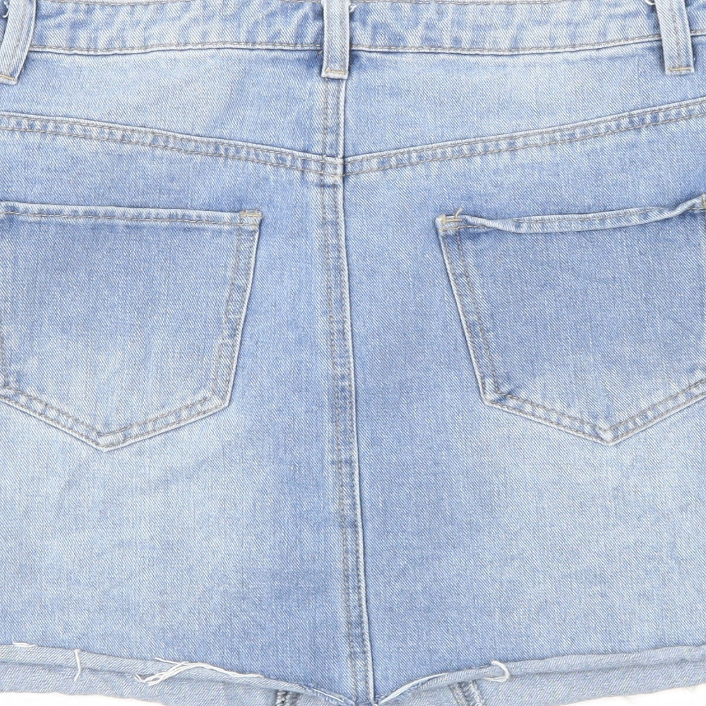 Denim Co Womens Blue  Denim Mini Skirt Size 12