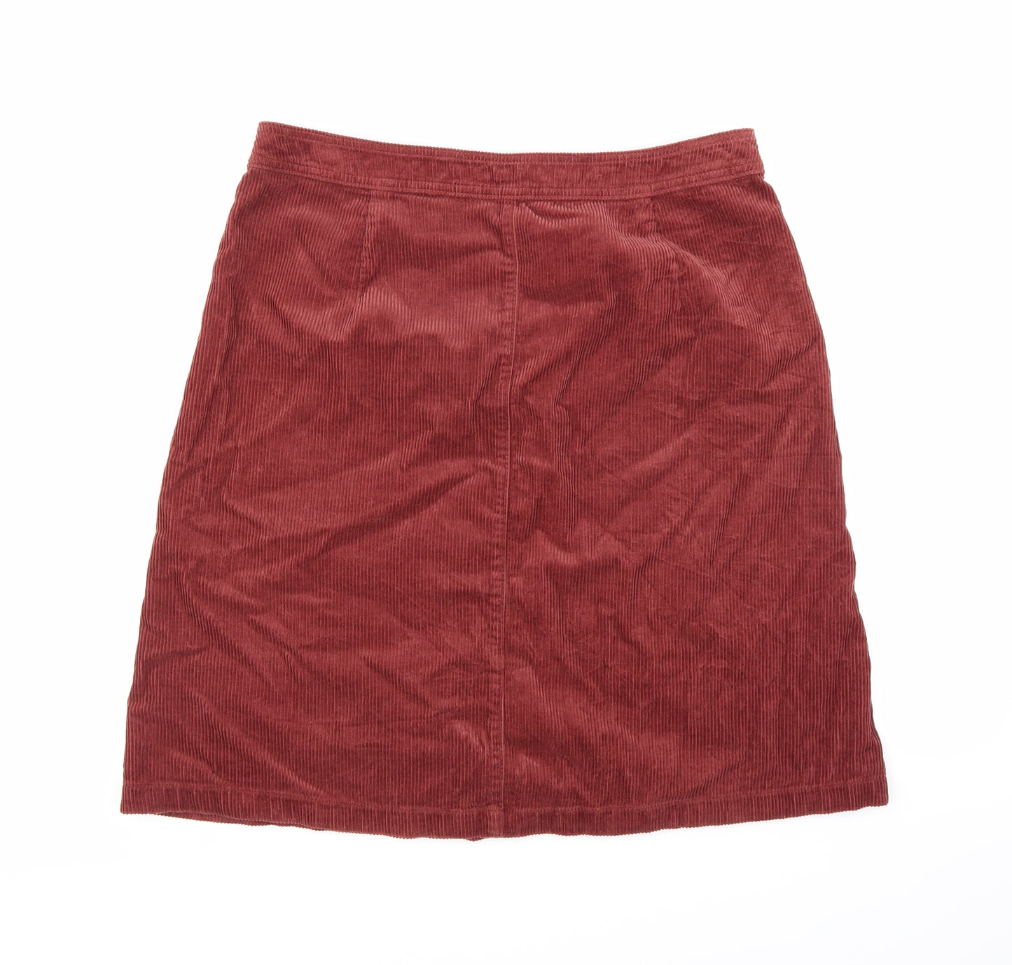 TU Womens Pink  Corduroy A-Line Skirt Size 16