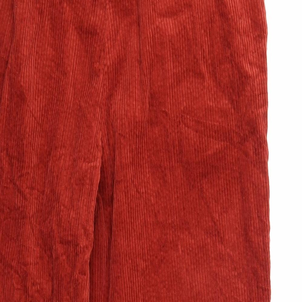 Preworn Womens Red  Corduroy Trousers   L25 in